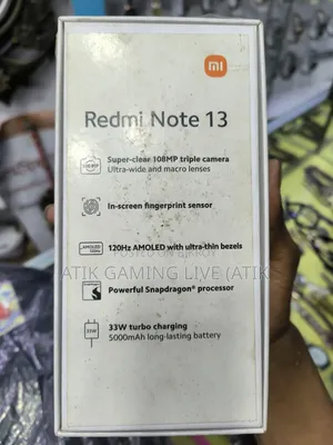 Xiaomi Redmi Note 13 128 GB Black