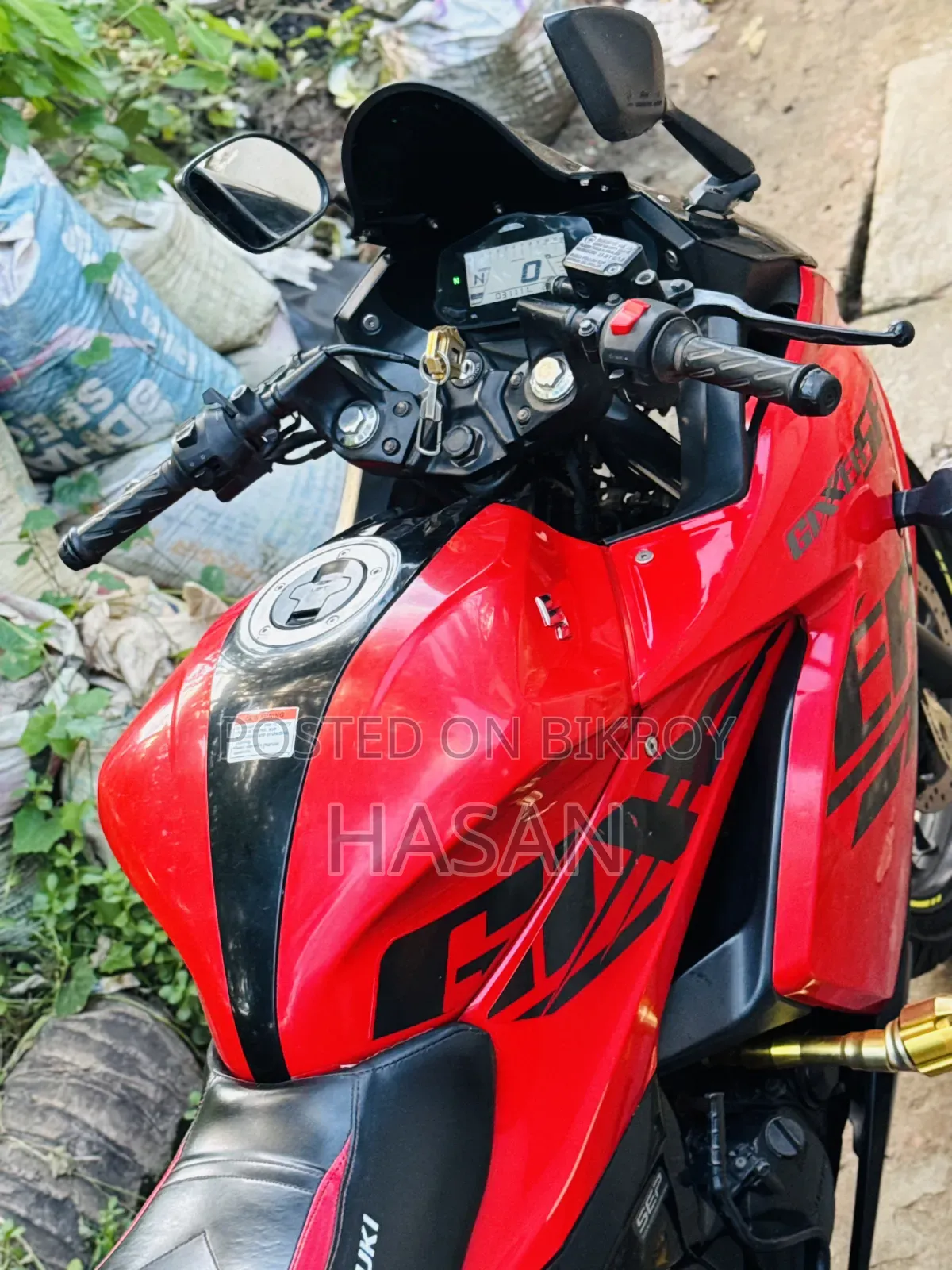 Suzuki Gixxer SF 2023 Red
