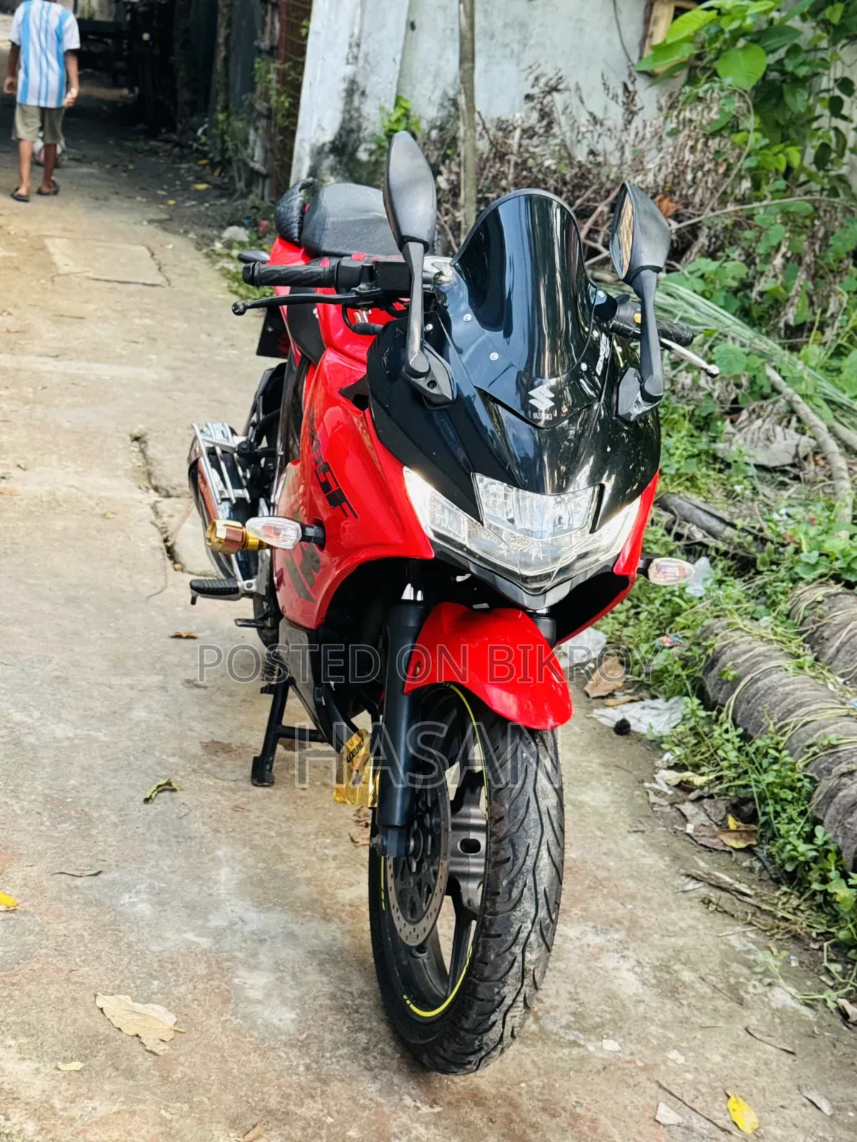 Suzuki Gixxer SF 2023 Red