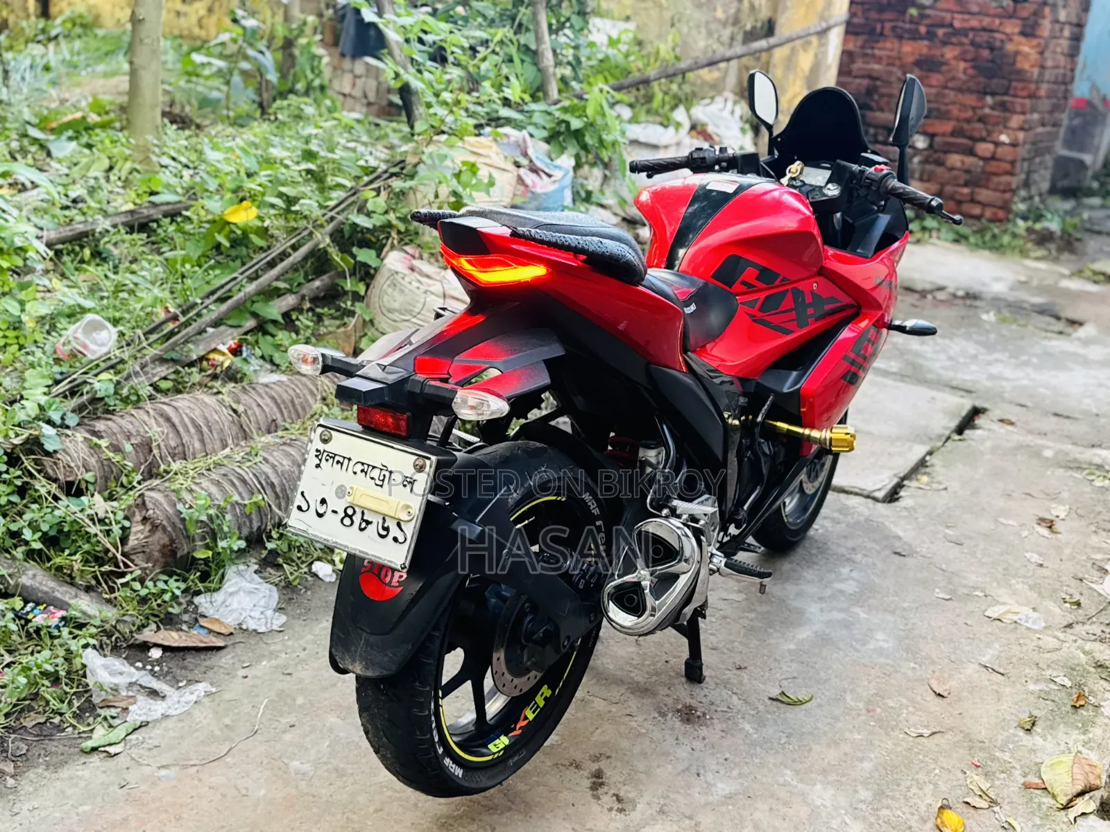 Suzuki Gixxer SF 2023 Red