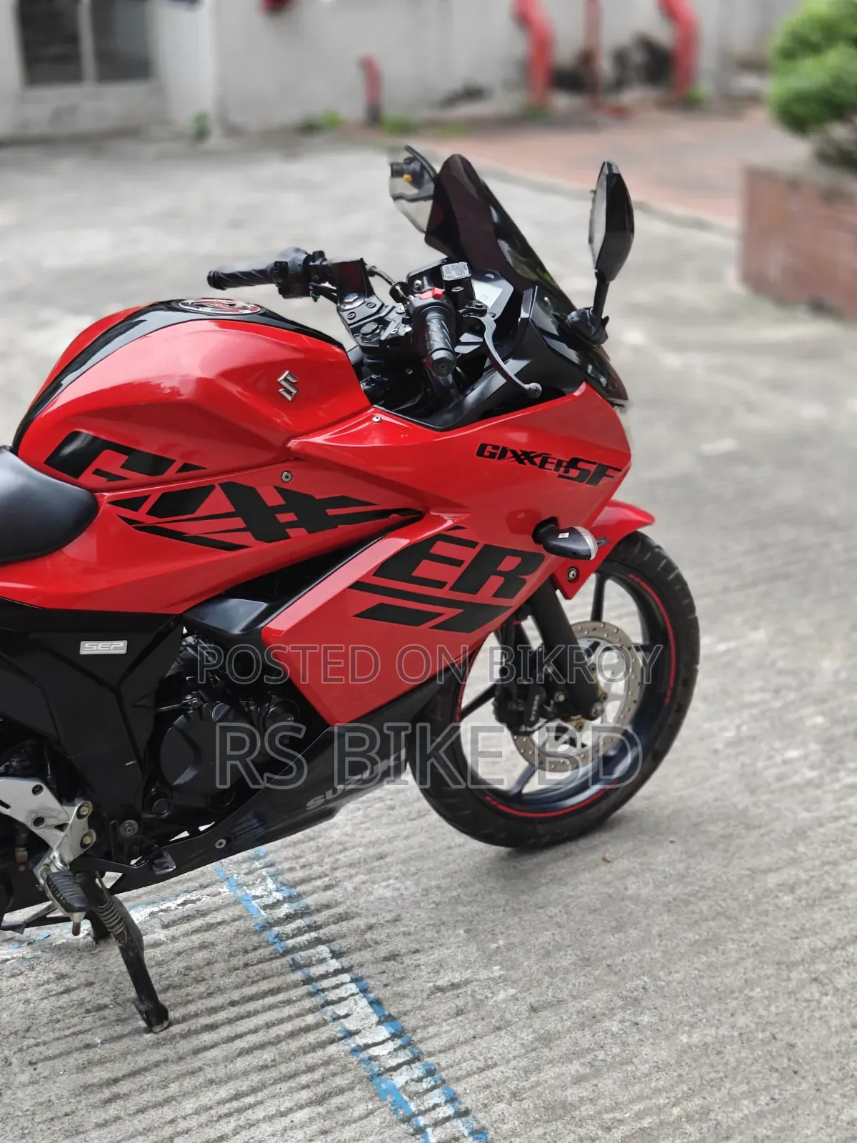 Suzuki Gixxer SF 2023 Red