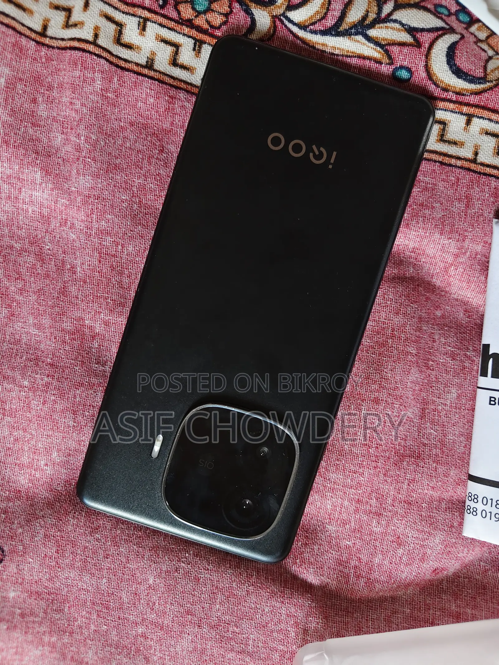 আইকিউও ২৫৬ জিবি ব্ল্যাক