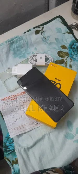রিয়েলমি নোট ৭০টি ১২৮ জিবি গোল্ড