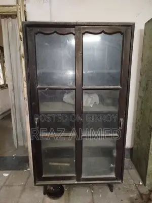 Wood and Glass Book Shelf