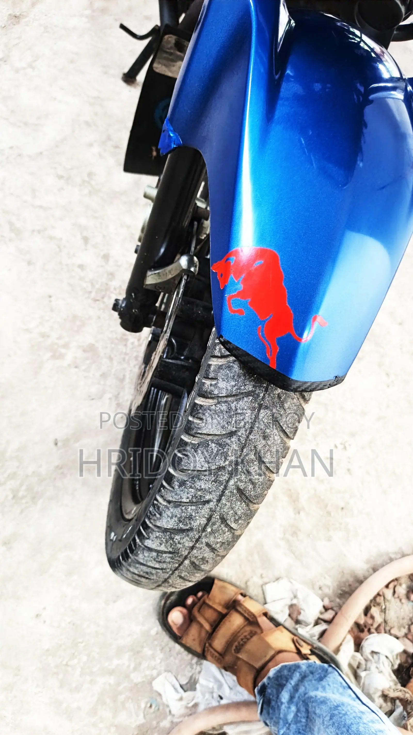 TVS Stryker 125 2018 Blue