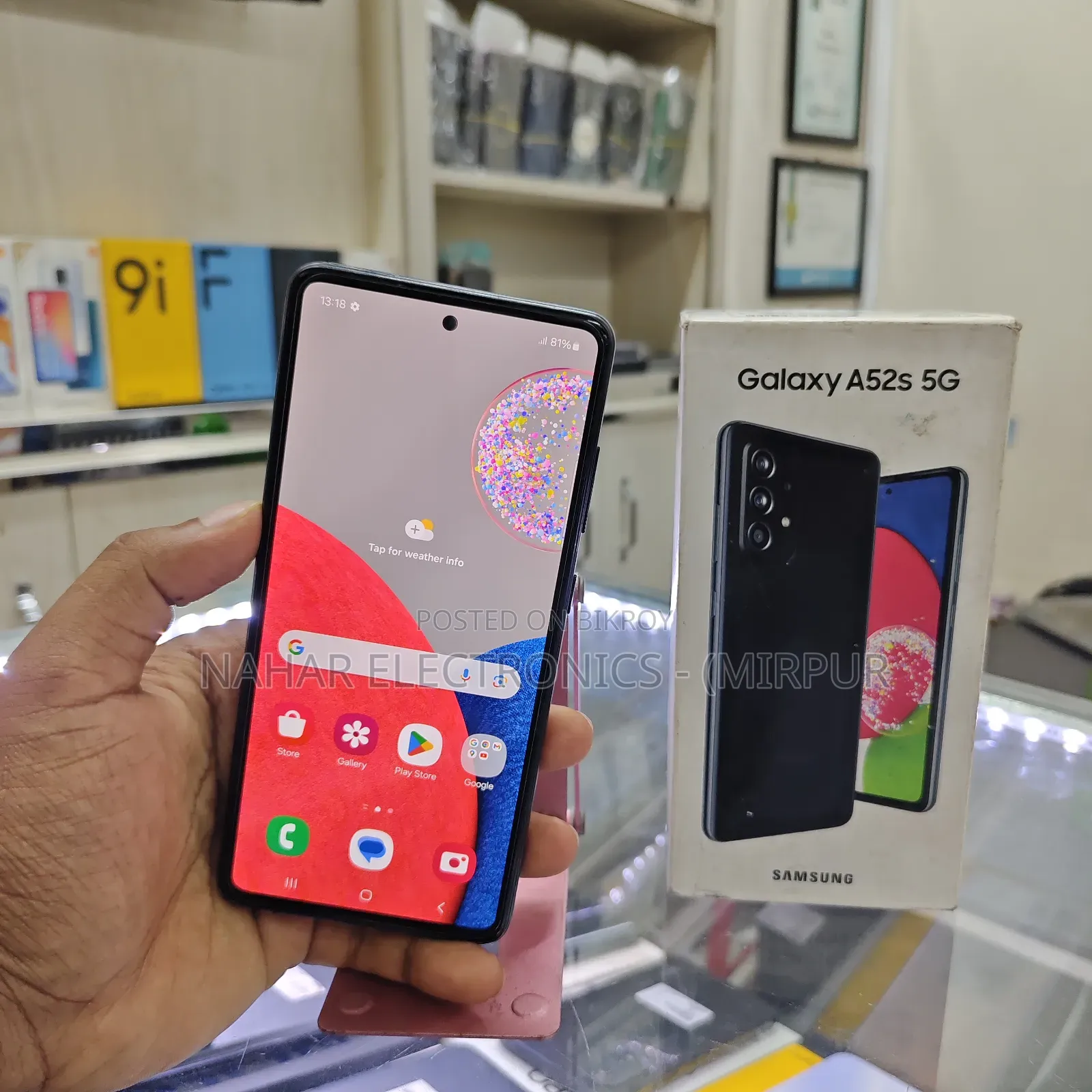 Samsung Galaxy A52s 5G 128GB Black