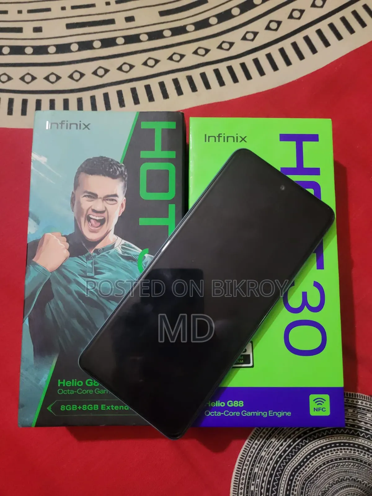 ইনফিনিক্স হট ৩০ ১২৮ জিবি সবুজ