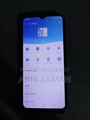 টেকনো স্পার্ক গো ২০২১ ৩২ জিবি নীল