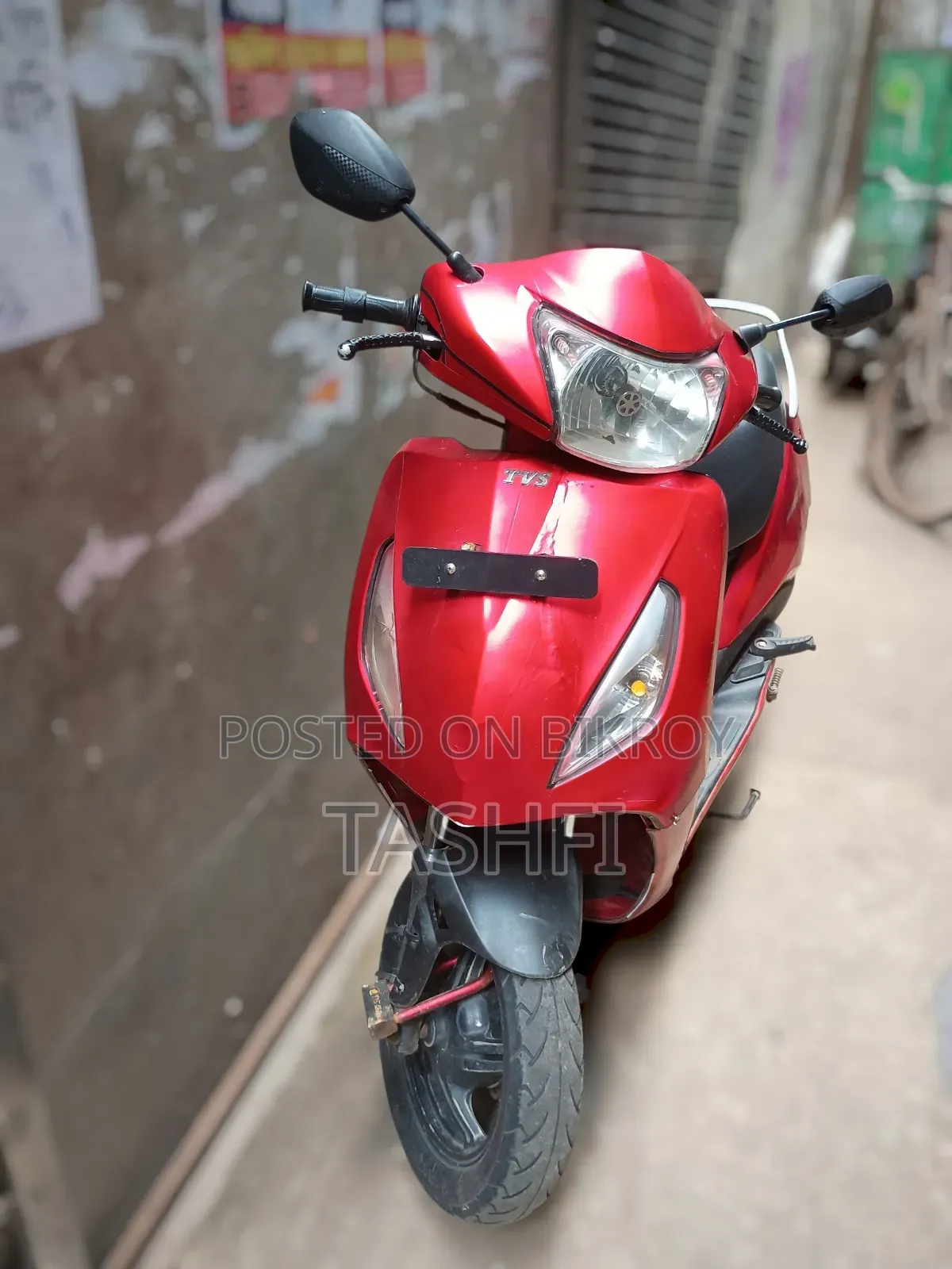 TVS Jupiter 2018 Red
