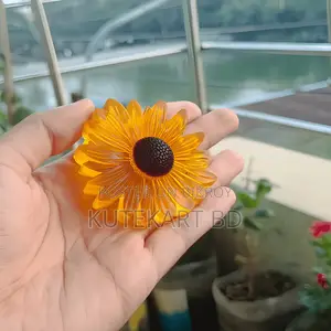 প্রিমিয়াম অ্যাম্বার হ্যান্ডমেড সানফ্লাওয়ার গ্লিসারিন সোপ