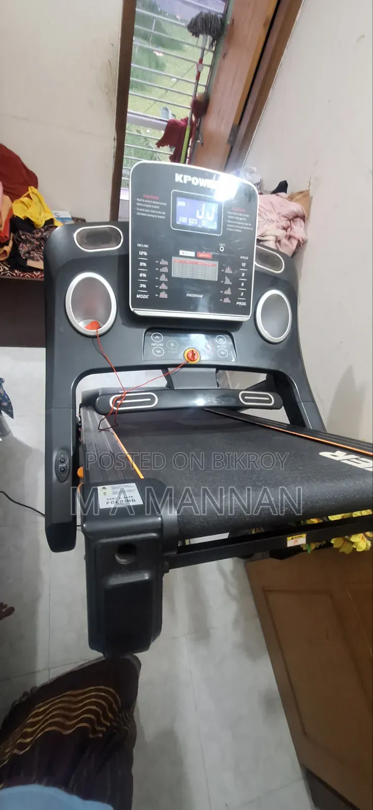 K POWER Motorized Treadmill | Excellent Condition