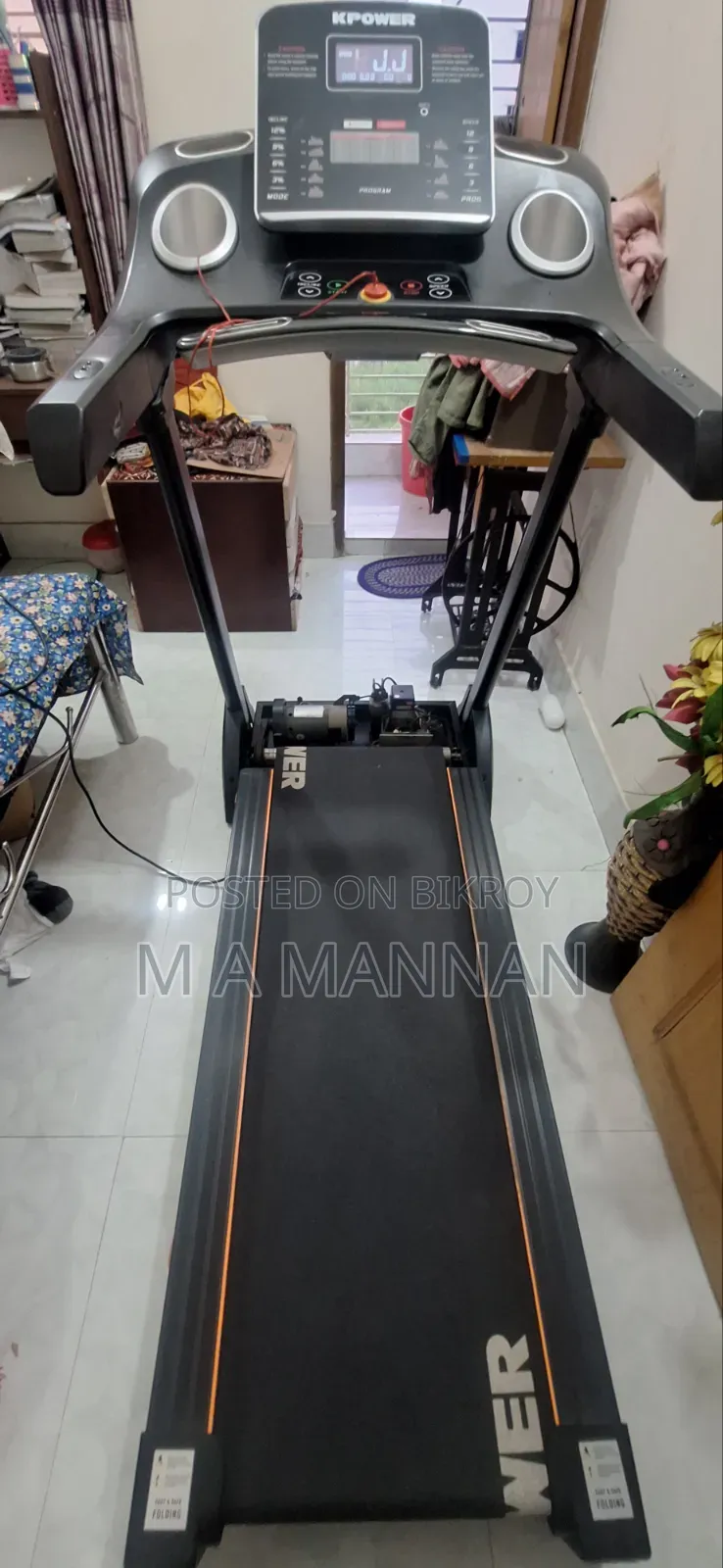 K POWER Motorized Treadmill | Excellent Condition