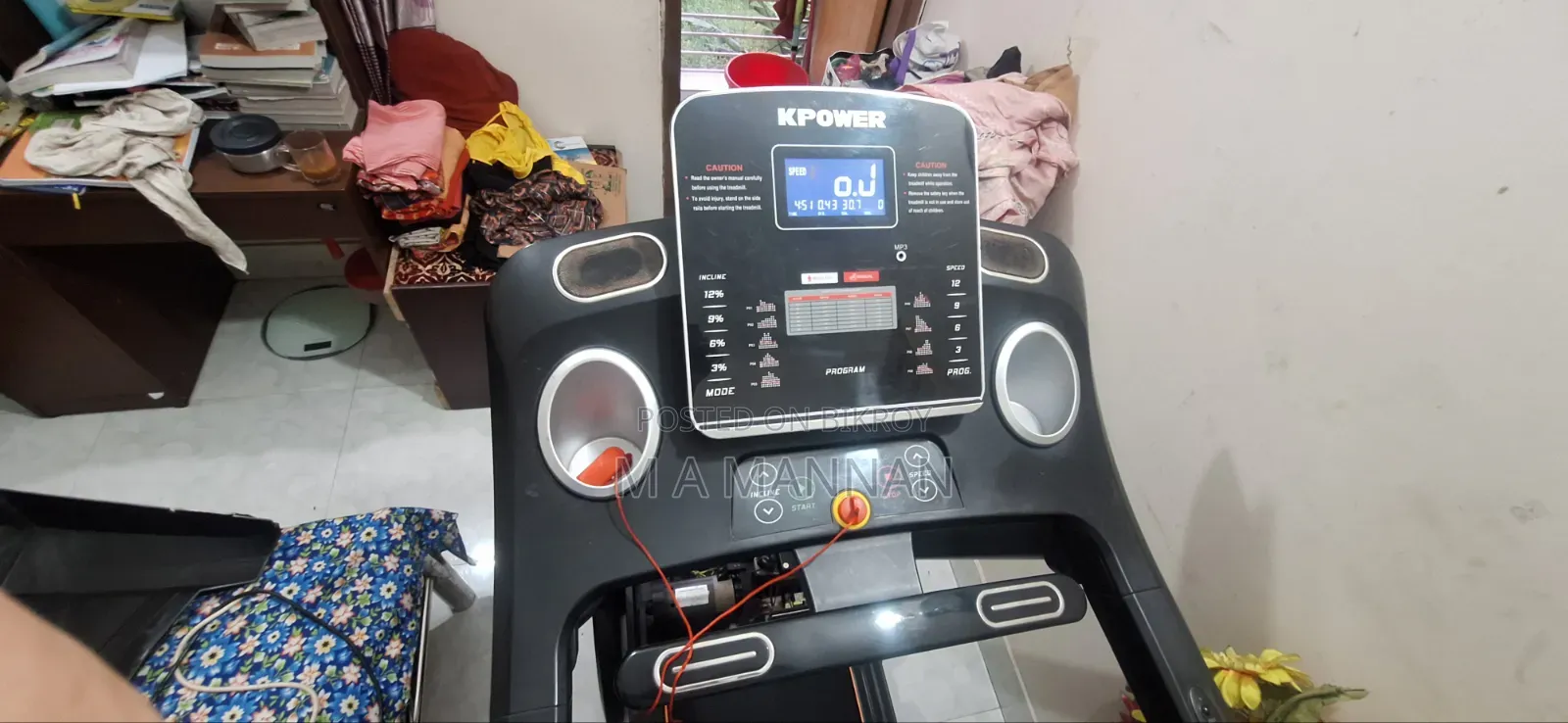 K POWER Motorized Treadmill | Excellent Condition