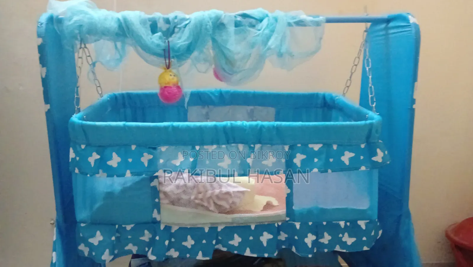 Baby Cot/ Baby Crib With Mosquito Net.