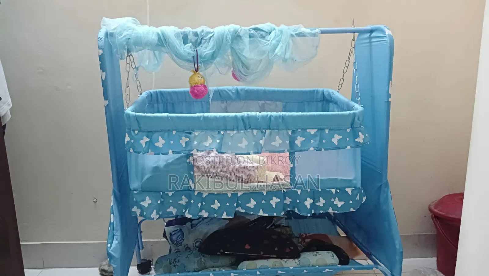 Baby Cot/ Baby Crib With Mosquito Net.