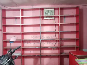 Shop racks and counter for sale
