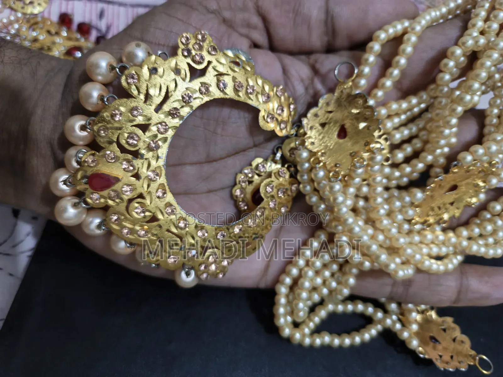 গোল্ড প্লেট সেট গহনা