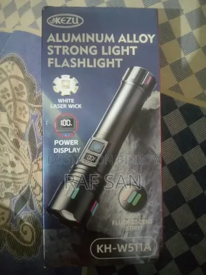KEZU (Aluminum Alloy Strong Light Flashlight) Model -(KH-W511A)