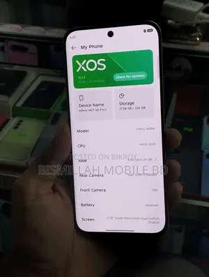 ইনফিনিক্স হট ৬০ প্রো+ ২৫৬ জিবি