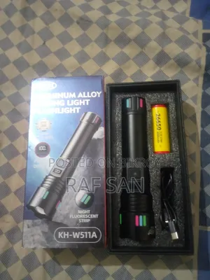 KEZU (Aluminum Alloy Strong Light Flashlight) Model -(KH-W511A)