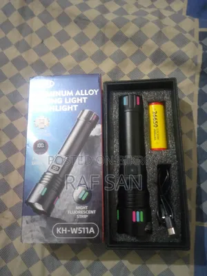 KEZU (Aluminum Alloy Strong Light Flashlight) Model -(KH-W511A)