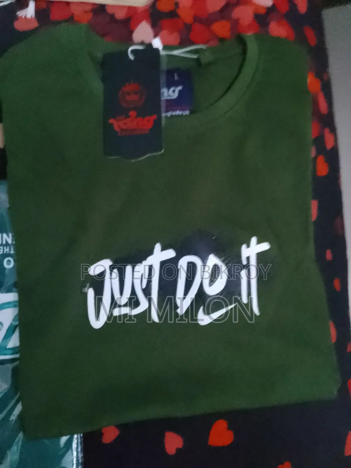 T Shirt Cotton Drop Shoulder