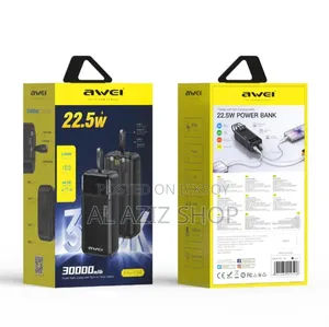 Awei PA-103 30000mAh 22.5W Fast Charging Power Bank