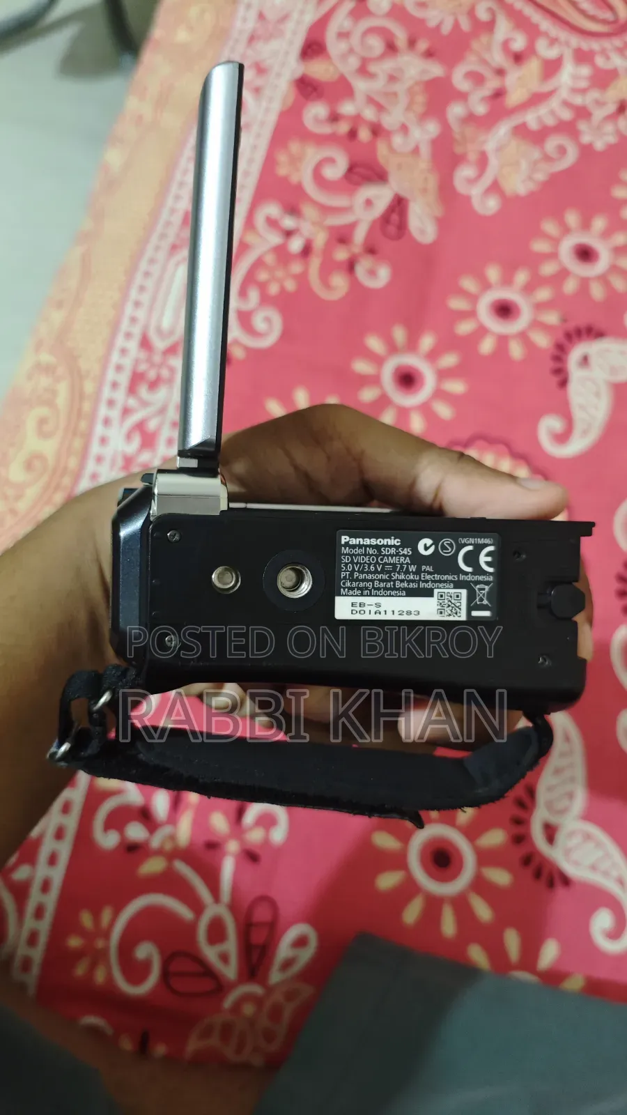 Panasonic Camera, Model : SDR-S45