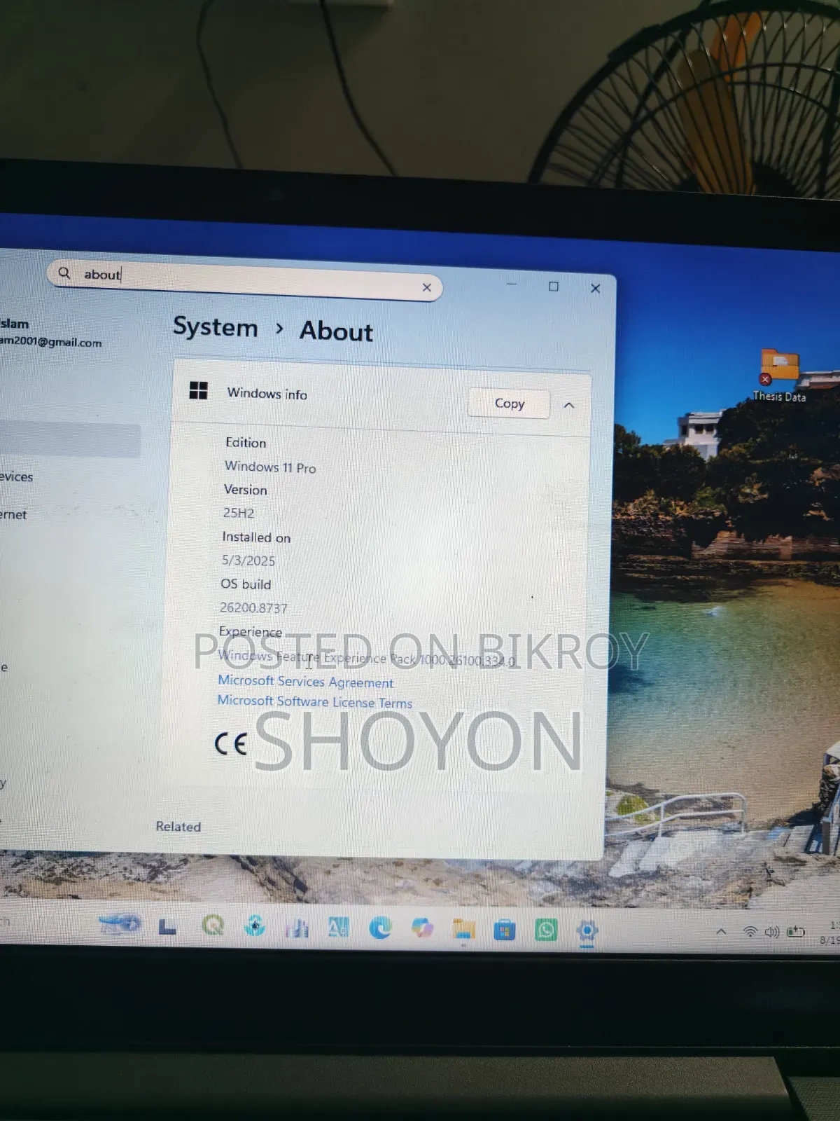Laptop Lenovo V15 4GB Intel Core I5 HDD 512GB