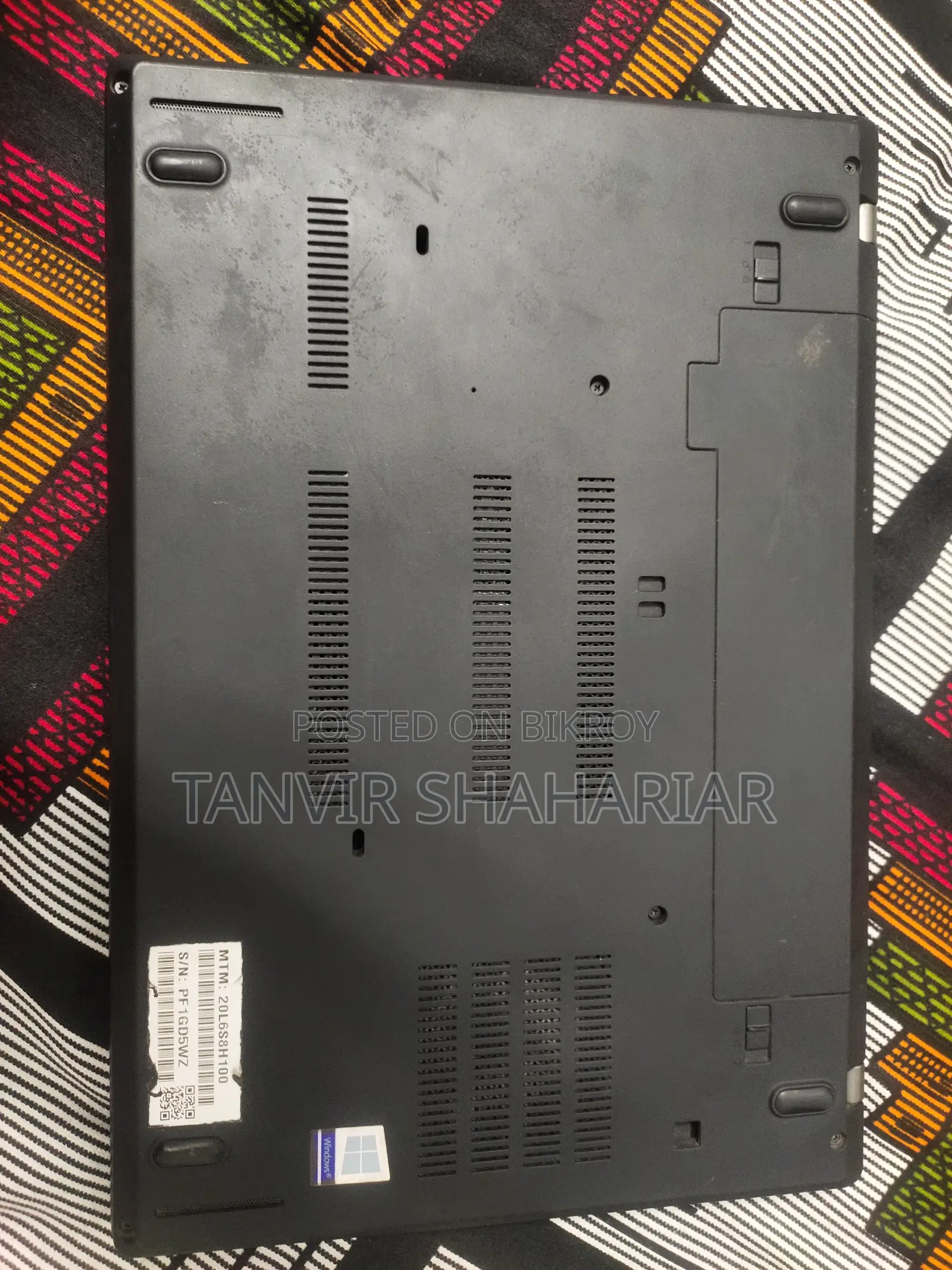 ল্যাপটপ লেনোভো থিংকপ্যাড টি৪৮০ ৮জিবি ইন্টেল কোর আই৫ এসএসডি ৫১২জিবি