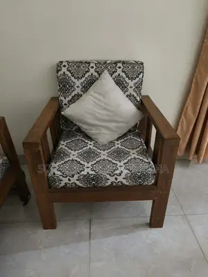Teak Wood Sofa Set For Sale