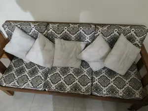 Teak Wood Sofa Set For Sale