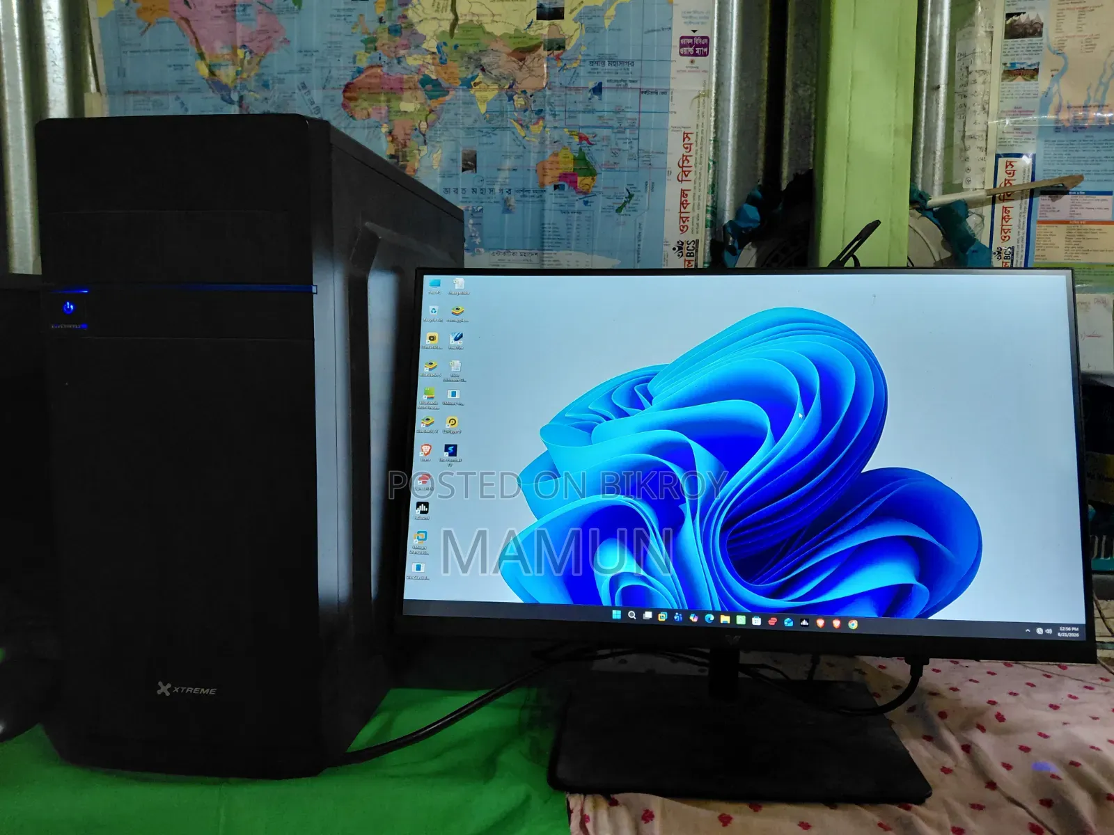 Desktop Computer MSI 12GB AMD Ryzen 5 SSD 256GB