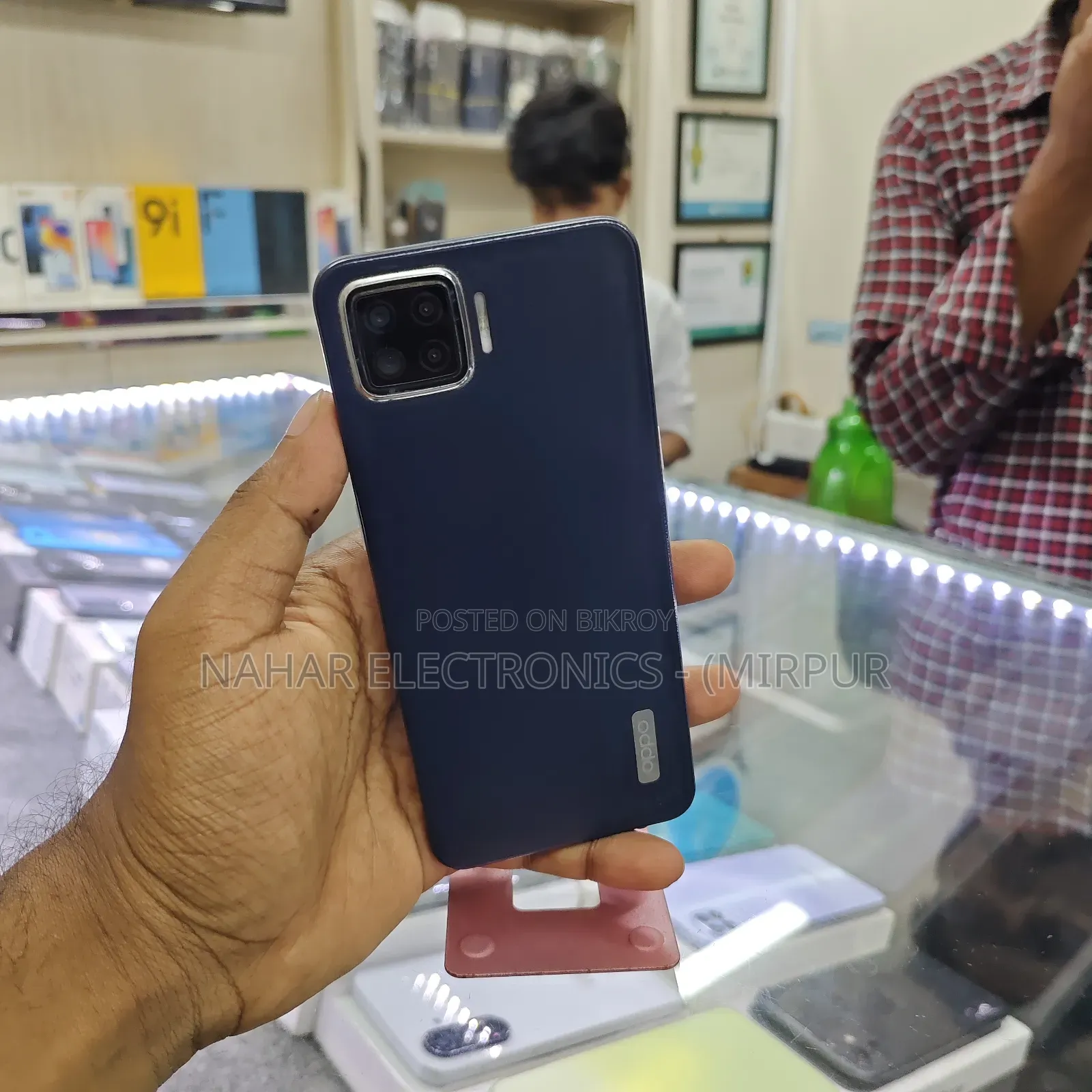 Oppo F17 128 GB Blue