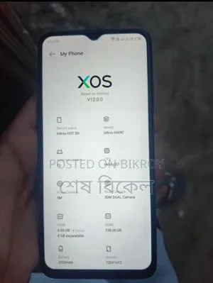 Infinix Hot 30i 128 GB Blue