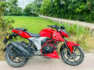 TVS Apache RTR 160 4V 2021 Red