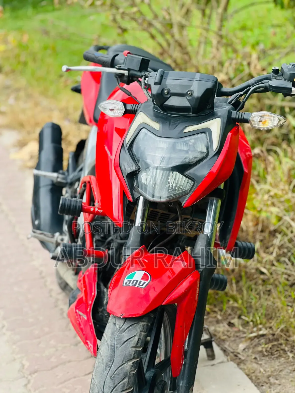 টিভিএস অ্যাপাচে আরটিআর ১৬০ ৪ভি ২০২১ লাল