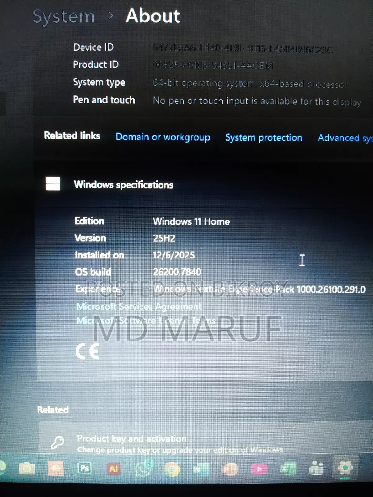 Laptop Acer Aspire 5 8GB Intel Core I5 SSD 250GB