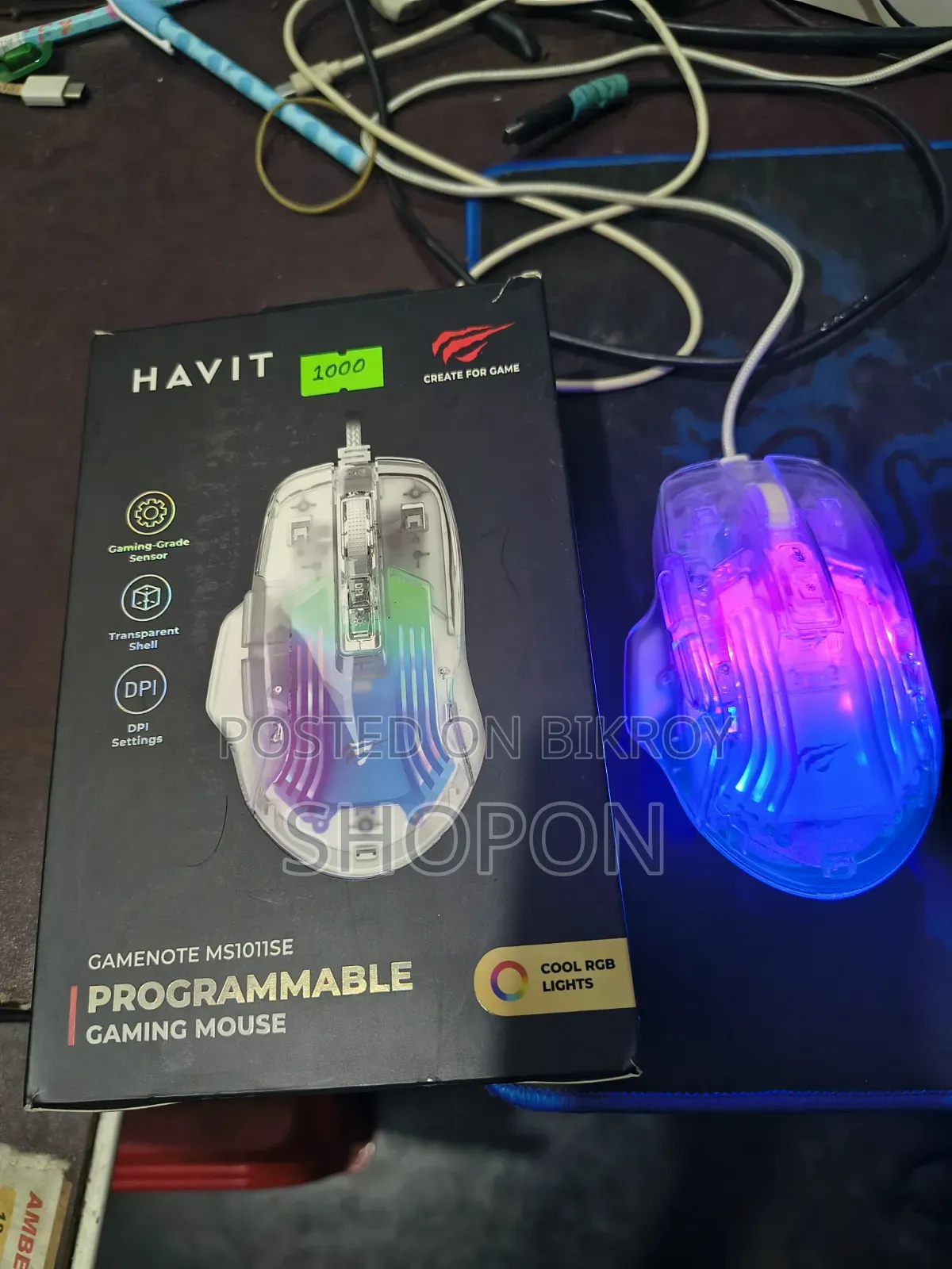 Havit MS1011SE RGB Gaming Mouse