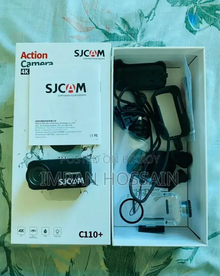SJCAM C110+ Action Camera - SD Card