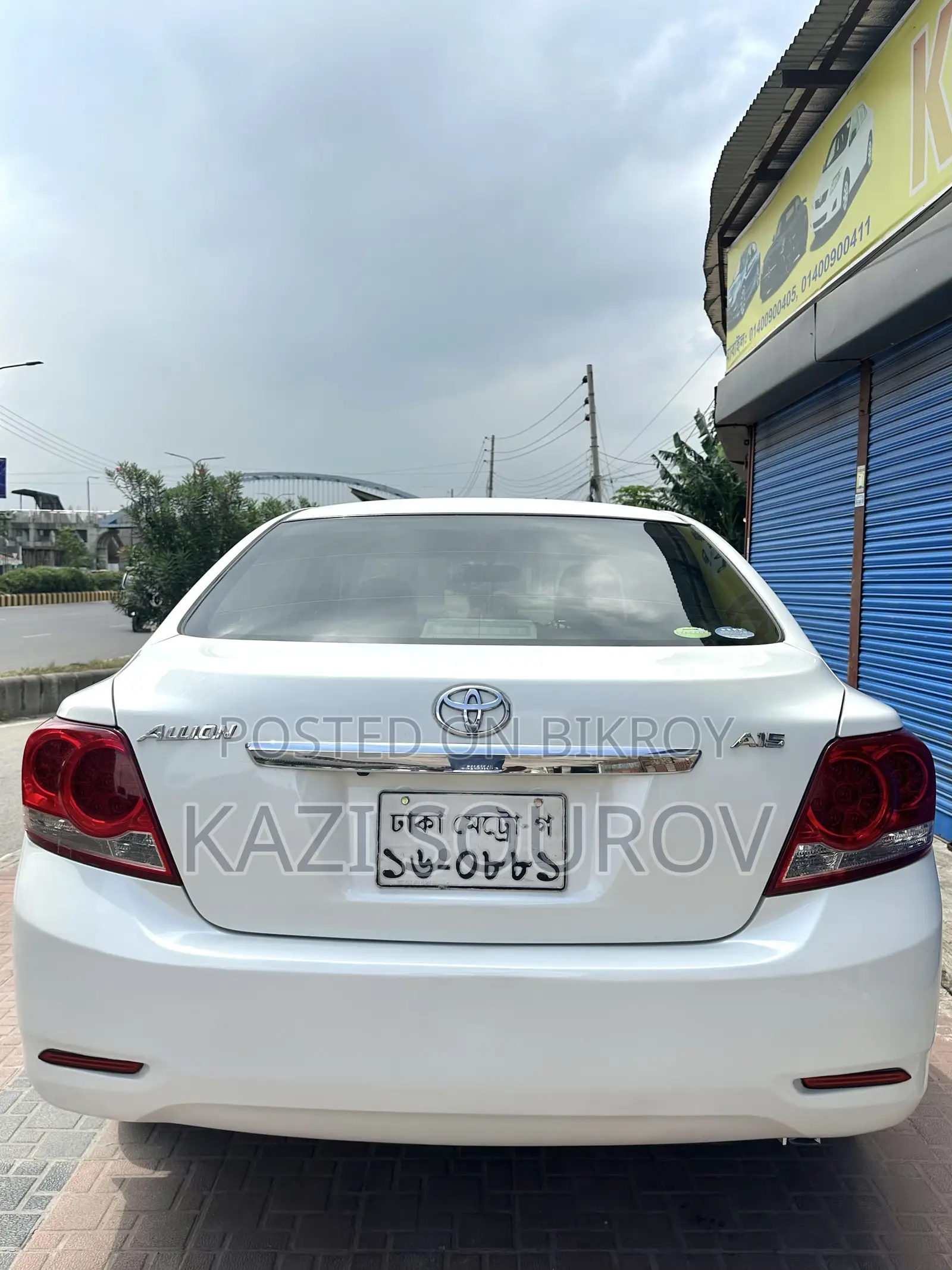 টয়োটা অ্যালিওন ২০১৩ হোয়াইট
