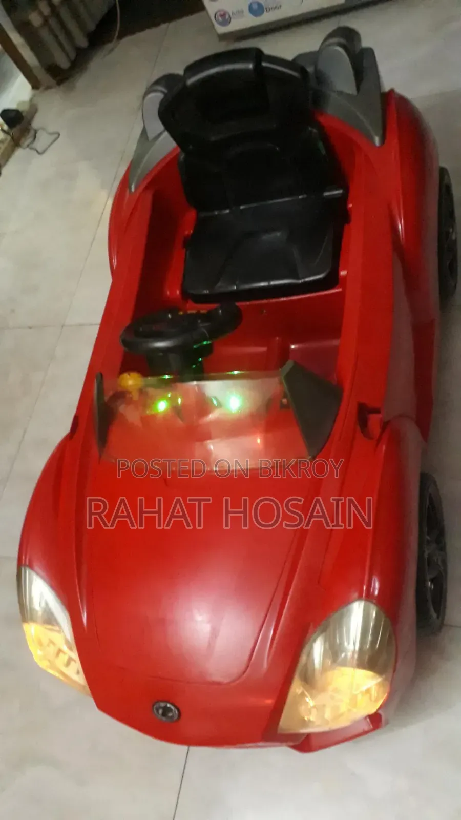 বাচ্চাদের গাড়ি বিক্রি করা হবে