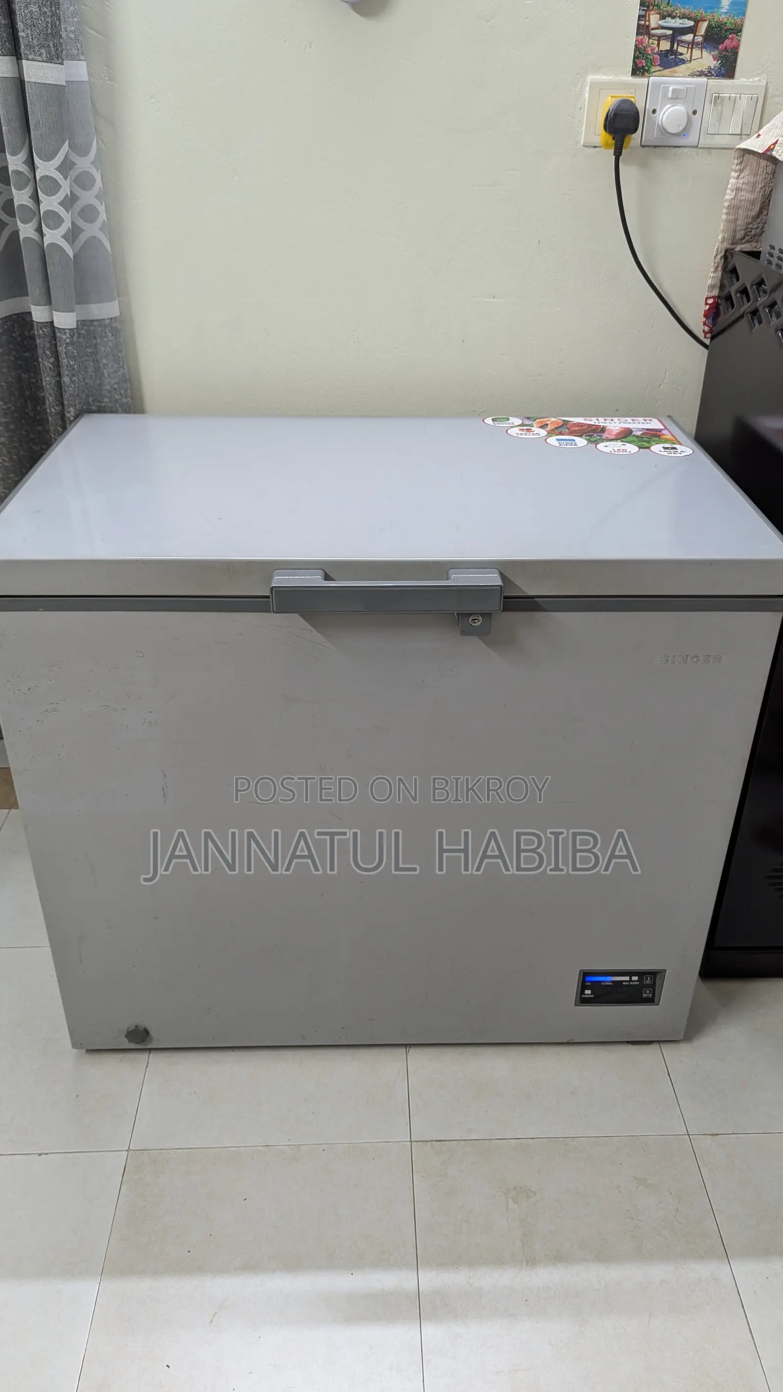SINGER Deep Fridge 250 Liter