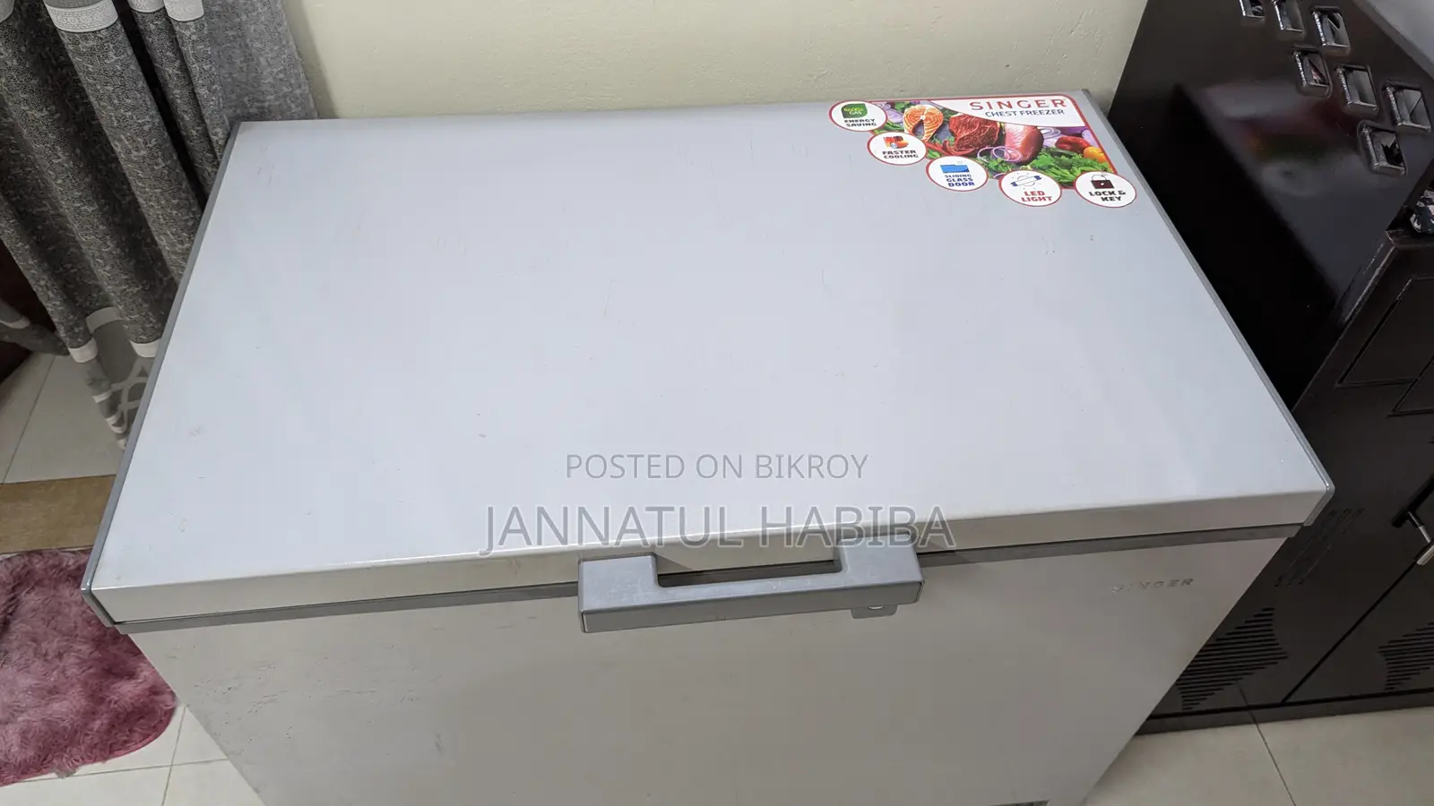 SINGER Deep Fridge 250 Liter