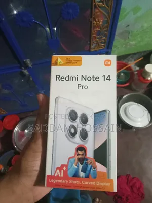 নতুন শাওমি রেডমি নোট ১৪ প্রো ৫১২ জিবি গোল্ড