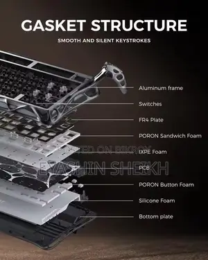 Computer Keyboard Gravastar Pro Cyberpunk