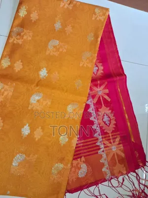 পূজা স্পেশাল অফার! প্রিমিয়াম টাঙ্গাইল জামদানি শাড়ি (ব্লাউজ পিস সহ)