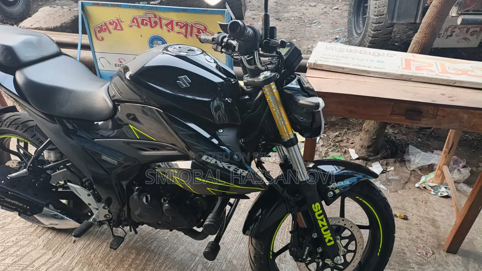 Suzuki Gixxer ২০২৬ ব্ল্যাক
