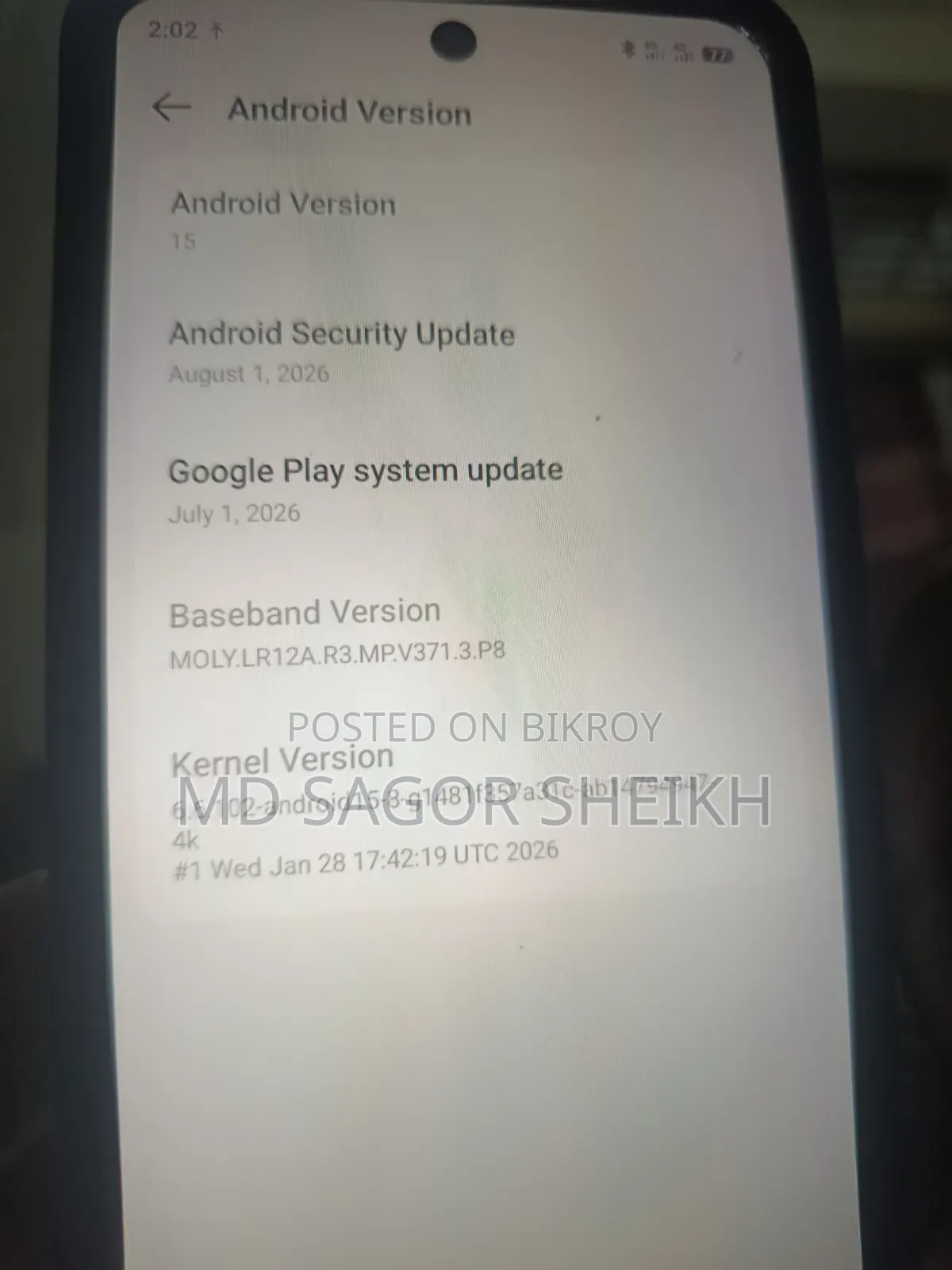 টেকনো স্পার্ক ৪০ ১২৮ জিবি ব্লু