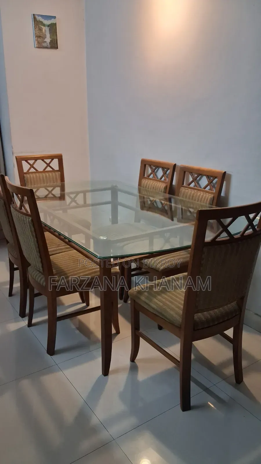 Hatil Daining Table With 6 Chairs
